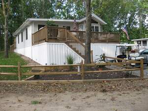 Park Model Cabins on Premier Lots And Park Model Units In The Park This 2006 Dutch Park