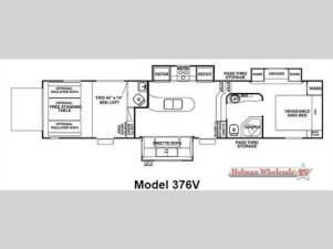 2013 Forest River RV Cherokee Vengeance  376V