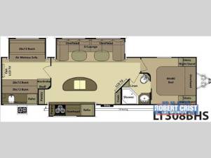 2013 Open Range RV Light LT308BHS